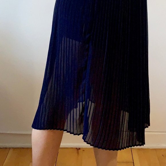 Zara Gauze Pleated Skirt - Picture 2 of 4